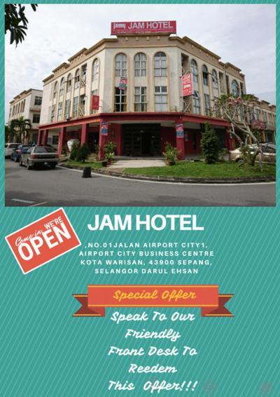 Jam Hotel Kota Warisan Sepang @ Erl Salak Tinggi, Klia 1-2 & F1 Exterior photo